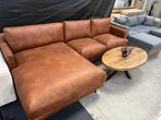 !!OPRUIMING !! Livin24 Hoekbank Denver Cognac NIEUW, Huis en Inrichting, Banken | Bankstellen, Nieuw
