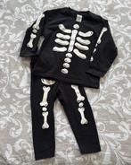 Halloween skelet pakje H&M maat 80, Ophalen of Verzenden, Zo goed als nieuw, 104 of kleiner, Jongen of Meisje
