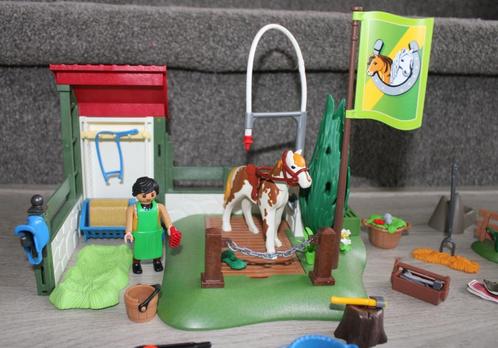 prachtige paardenbus wasplaats fairies bruidsauto koets enz., Kinderen en Baby's, Speelgoed | Playmobil, Zo goed als nieuw, Complete set