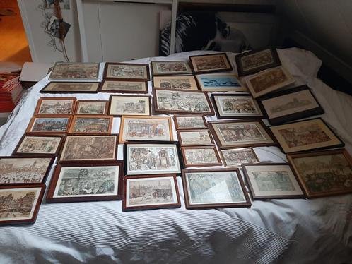 Partij, 56 stuks, Anton Pieck, Huis en Inrichting, Woonaccessoires | Lijsten, Zo goed als nieuw, 50 tot 75 cm, Minder dan 50 cm
