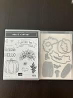 Stampin Up Hello Harvest, Hobby en Vrije tijd, Stempelen, Ophalen of Verzenden, Zo goed als nieuw, EZ-mounted stempel