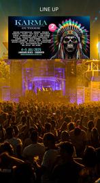 Karma outdoor 4 juli, Tickets en Kaartjes, Evenementen en Festivals, Eén persoon