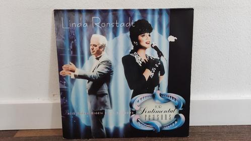 Linda Ronstadt - For Sentimental Reasons LP / Vinyl Plaat, Cd's en Dvd's, Vinyl | Jazz en Blues, Gebruikt, Jazz, 1980 tot heden