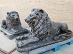 BRONZEN EXCLUSIEVE KOPPEL LEEUWEN ZEER DIK BRONS!! OOK ANDER, Ophalen of Verzenden, Nieuw, Overige materialen, Dierenbeeld