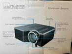 Mini beamer / entertainment projector NIEUW, Ophalen of Verzenden, Nieuw, LED