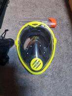 Snorkelmasker compleet S-M ZGAN 1x gebruikt, Ophalen of Verzenden, Zo goed als nieuw, Snorkelset