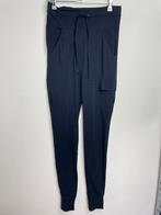 Woman by Earn travelstof cargo broek donkerblauw maat 34 xs, Blauw, Woman by Earn, Ophalen of Verzenden, Zo goed als nieuw