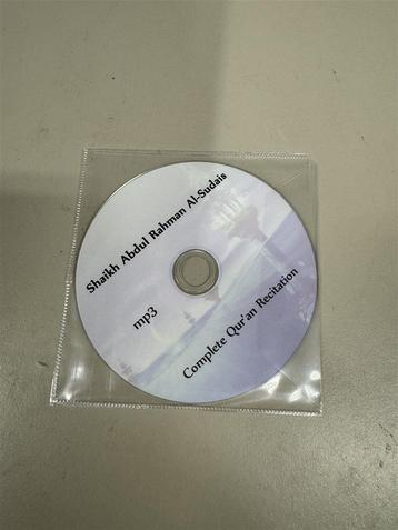 Sheikh Abdul Rahman Al Sudais Full Quran Recitation mp3 CD beschikbaar voor biedingen