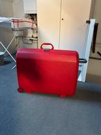 Rode Samsonite koffer, Sieraden, Tassen en Uiterlijk, Koffers, Ophalen of Verzenden, Zo goed als nieuw, Hard kunststof, 70 cm of meer