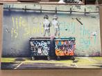 Prachtige canvas met afbeelding van Banksy!, Ophalen