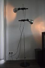 Philips retro vintage vloerlamp met 2 kappen design jrn 70, Ophalen, Gebruikt, Metaal, 150 tot 200 cm