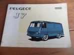 Instructieboek Peugeot J7 1973, Franse tekst, Auto diversen, Handleidingen en Instructieboekjes, Ophalen of Verzenden
