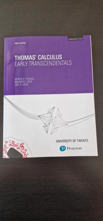 Thomas Caculis early transcendentals beschikbaar voor biedingen