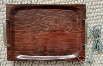 Reactor dienblad vintage met verwarmingselement Zeldzaam beschikbaar voor biedingen