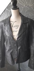 Kort lams leer jasje, Ophalen, Zwart, Maat 42/44 (L), Zo goed als nieuw