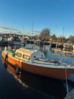 Kajuitboot 7m Polyester Ligplaats Kaag Over te Nemen, Gebruikt, 5 tot 10 pk, Viertaktmotor, Ophalen of Verzenden