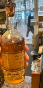 Vintage Chartreuse likeurfles 1930 ongeveer zeer zeldzaam, Ophalen of Verzenden, Gebruikt, Frankrijk, Overige typen