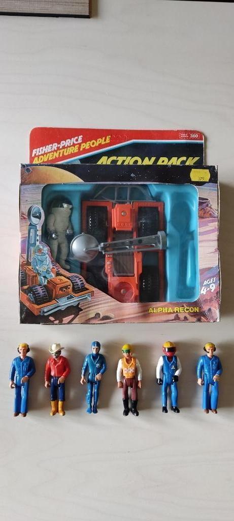 Fisher Price Adventure People - Alpha Recon + 6 figuren, Verzamelen, Speelgoed, Zo goed als nieuw, Ophalen of Verzenden