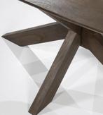 Eettafel Nikki 200 / 240 / 280 cm  Bruin Extra Voordelig !, Huis en Inrichting, Tafels | Eettafels, Vijf personen of meer, Ovaal