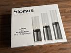Blomus AMILIO Windlichten Set van 3 - Nieuw in doos, Nieuw, Ophalen of Verzenden, Metaal, Kandelaar