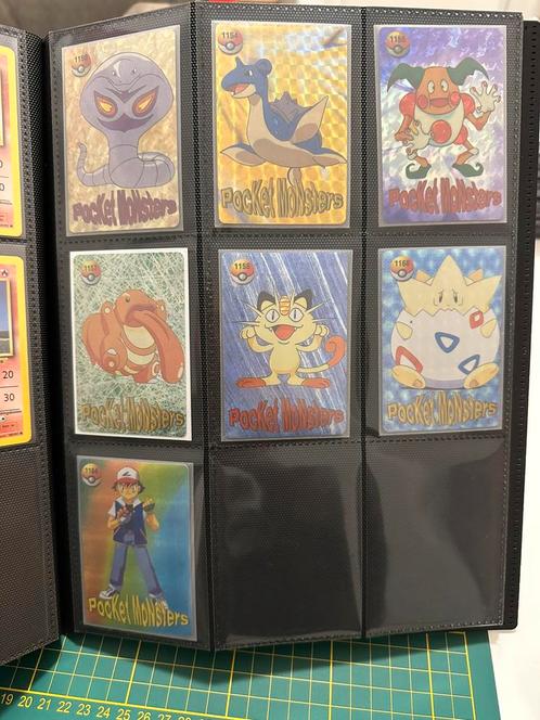 Oude pokemon pocket monsters kaarten, Hobby en Vrije tijd, Verzamelkaartspellen | Overige, Zo goed als nieuw, Meerdere kaarten