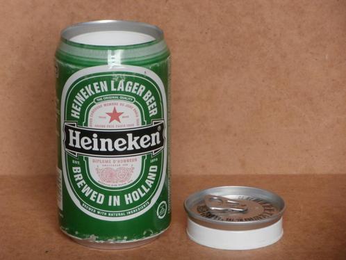 Vintage Heineken stash can geheim compartiment blikje blik, Verzamelen, Biermerken, Gebruikt, Flesje(s), Heineken, Ophalen of Verzenden