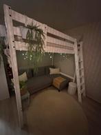 Ikea Stora hoogslaper wit, ingekort, Huis en Inrichting, Slaapkamer | Stapelbedden en Hoogslapers, Ophalen, Eenpersoons, 160 tot 180 cm