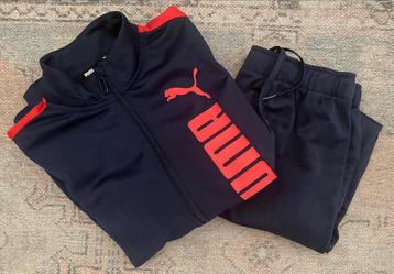 Puma trainingspak blauw/rood – maat 152 beschikbaar voor biedingen