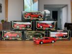 7 schaalmodellen Ferrari Burago 1/18 en Polistil 1/16, Hobby en Vrije tijd, Modelauto's | 1:18, Ophalen of Verzenden, Auto