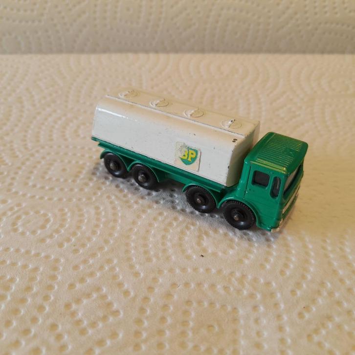 Matchbox Lesney Leyland Ergomatic BP tankwagen., Hobby en Vrije tijd, Modelauto's | Overige schalen, Gebruikt, Bus of Vrachtwagen