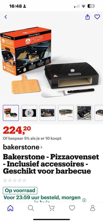 Nieuw Bakerstone  pizza oven voor op bbq beschikbaar voor biedingen