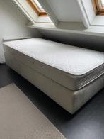 Boxspring, Ophalen, 100 cm, Eenpersoons, Zo goed als nieuw