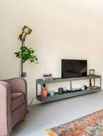 Staande lamp / vloerlamp - industrieel - Sober & Stoer, Huis en Inrichting, Ophalen, Zo goed als nieuw, Metaal, 150 tot 200 cm