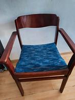 Armstoel Deens vintage teakhout stoel (4 stoelen), Ophalen, Bruin, Zo goed als nieuw, Vier