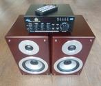 BLUETOOTH Receiver + PHILIPS BassReflex Luidsprekers, Ophalen of Verzenden, Nieuw, Speakers, Philips