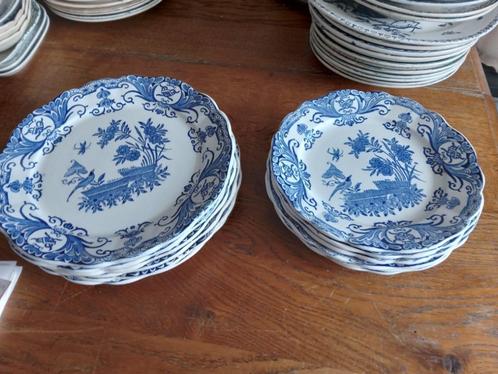 borden van merk B.F.K. serienaam DELFT, van omstreeks 1930, Antiek en Kunst, Antiek | Servies los, Ophalen of Verzenden