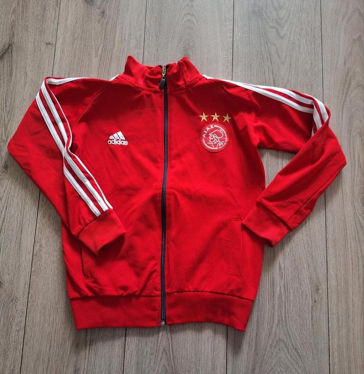 Ajax trainingsjack Adidas maat 152, Kinderen en Baby's, Kinderkleding | Maat 152, Zo goed als nieuw, Jongen of Meisje, Sport- of Zwemkleding