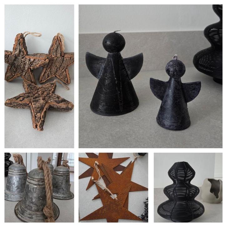 Kerstspullen #stoer #sober #hout #metaal 🎄, Diversen, Kerst, Zo goed als nieuw, Ophalen