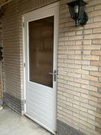 Buitendeur, Doe-het-zelf en Verbouw, Deuren en Horren, Gebruikt, 215 cm of meer, Buitendeur, Hout