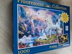 Clementoni Fluorescent Eenhoorn Puzzel - 1000 Stukjes, Ophalen of Verzenden, 500 t/m 1500 stukjes, Nieuw, Legpuzzel