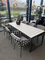 Borek Venice / Tavira diningset -30%!, 6 zitplaatsen, Ophalen of Verzenden, Tuinset, Eettafel