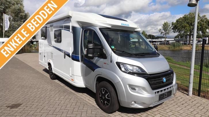 Knaus Sky TI 650 MEG BJ. 2019 / 14.355 KM ! Enkele bedden, Caravans en Kamperen, Campers, Bedrijf, tot en met 3, Half-integraal