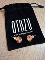 Otazu Oorknopjes - Nieuw, Overige materialen, Beige, Nieuw, Ophalen of Verzenden