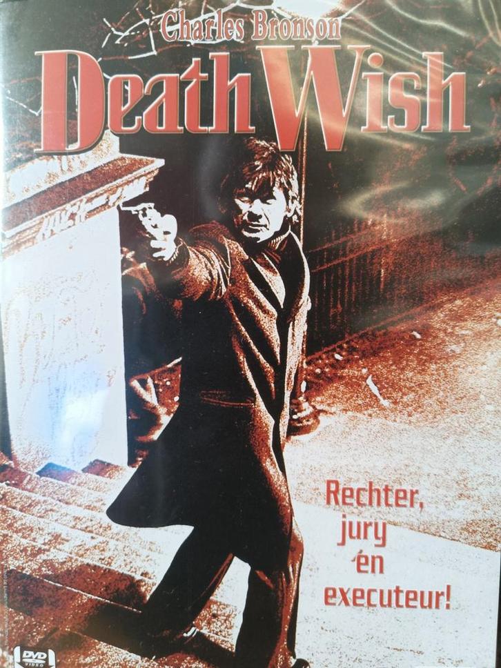 Death Wish DVD NL ZGAN- Charles Bronson, Cd's en Dvd's, Dvd's | Actie, Zo goed als nieuw, Actiethriller, Vanaf 16 jaar, Ophalen of Verzenden