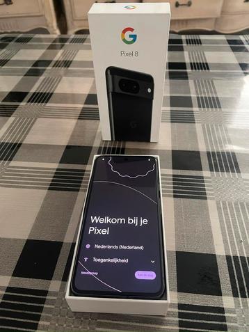 Google Pixel 8 Zwart – 128GB – Zo goed als nieuw beschikbaar voor biedingen