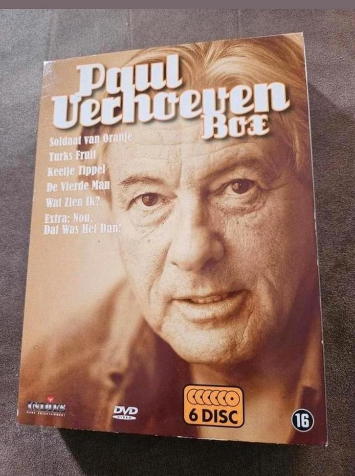 Paul Verhoeven Box - 6 Disc DVD Collectie, Cd's en Dvd's, Dvd's | Muziek en Concerten, Zo goed als nieuw, Tv-serie of Tv-programma