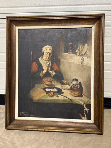 Reproductie 'La Benedicte' N.Maes, F.Mawhin 1946 beschikbaar voor biedingen