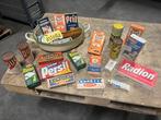 oude zeepjes en emaille bak te koop, Verzamelen, Ophalen, Gebruikt, Reclamebord