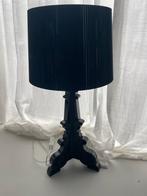 Kartell Bourgie Zwarte Tafellamp - Modern Design, Huis en Inrichting, Lampen | Tafellampen, Ophalen, Zo goed als nieuw, Kunststof