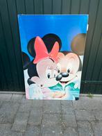 Mickey en Mini Mouse aluminium bord, Ophalen